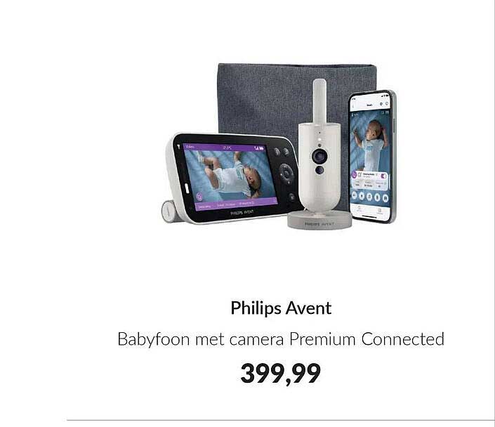 Philips Avent Babyfoon met camera Premium Connected