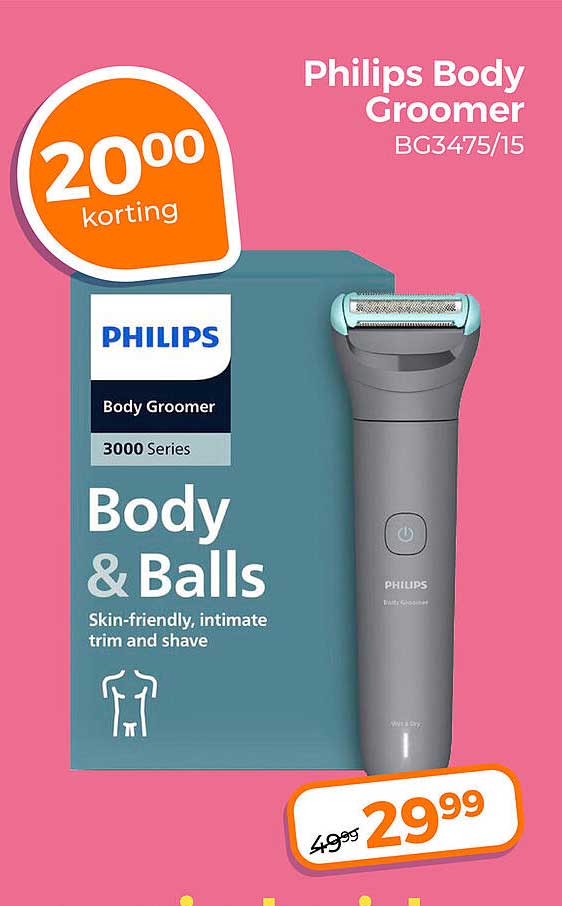 Philips Body Groomer BG3475/15
