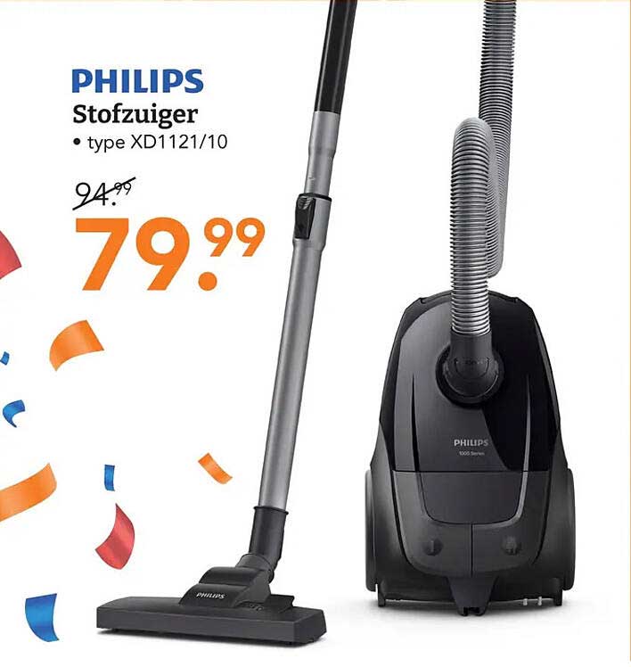 PHILIPS Stofzuiger type XD1121/10