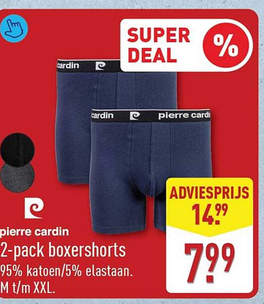 pierre cardin 2-pack boxershorts