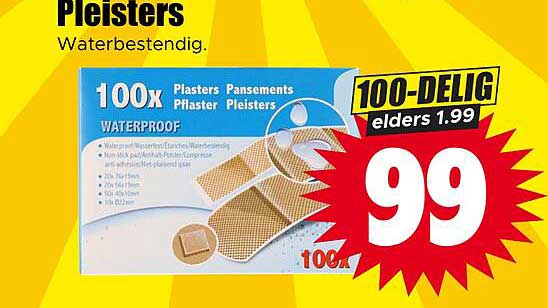 Pleisters Waterbestendig