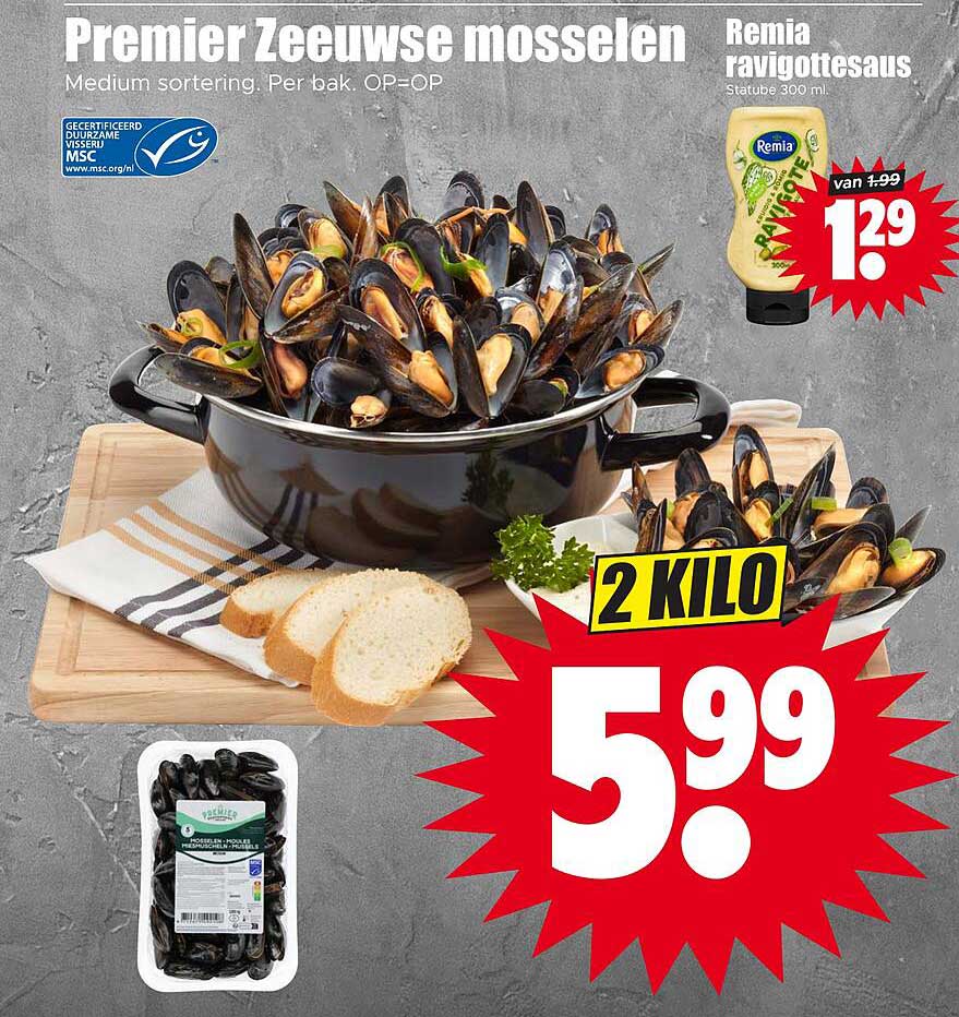 Premier Zeeuwse mosselen