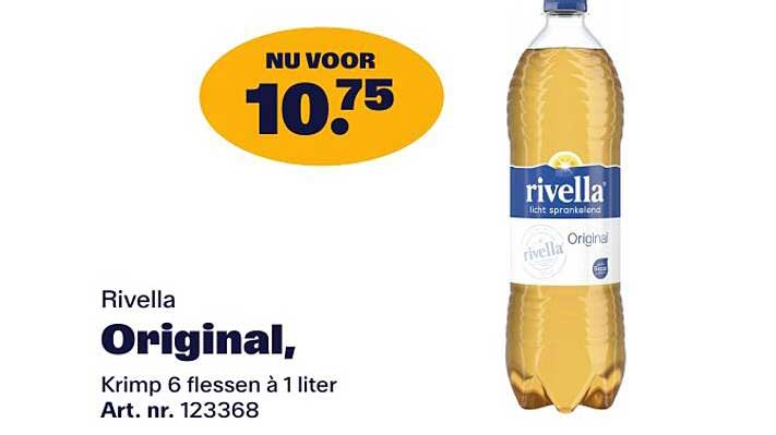 Rivella Original, Krimp 6 flessen à 1 liter