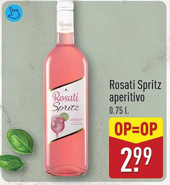 Rosati Spritz aperitivo 0.75 l. OP=OP