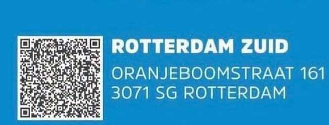 ROTTERDAM ZUID ORANJEBOOMSTRAAT 161 3071 SG ROTTERDAM