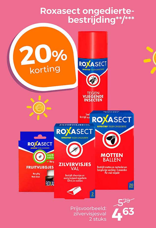 Roxasect ongedierte-bestrijding**/*** 20% korting