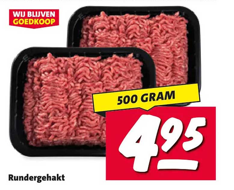 Rundergehakt 500 gram