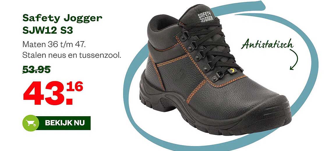 Safety Jogger SJW12 S3