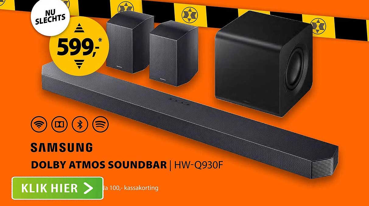 SAMSUNG DOLBY ATMOS SOUNDBAR | HW-Q930F