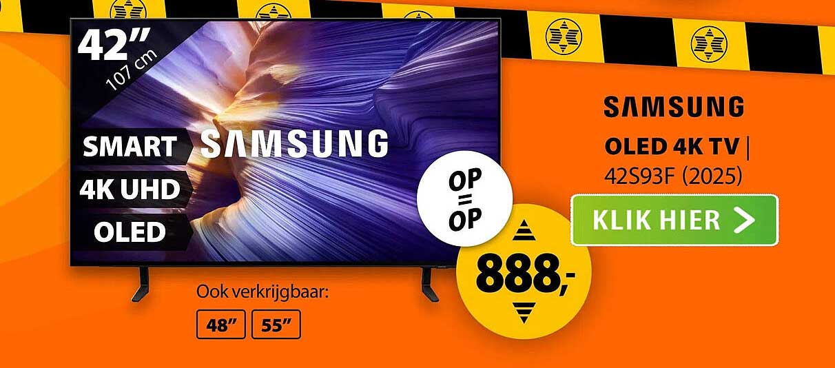 SAMSUNG OLED 4K TV | 42S93F (2025)