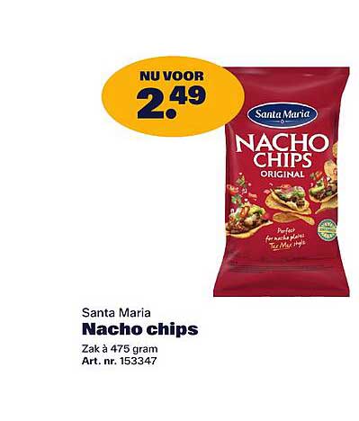 Santa Maria Nacho chips