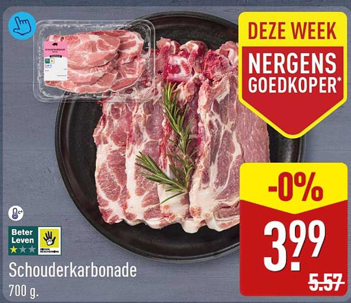 Schouderkarbonade 700 g