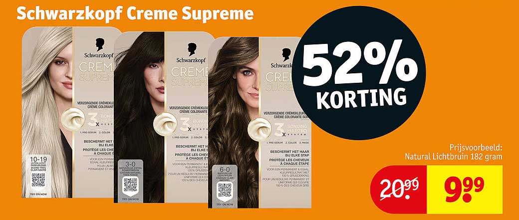 Schwarzkopf Creme Supreme 52% korting