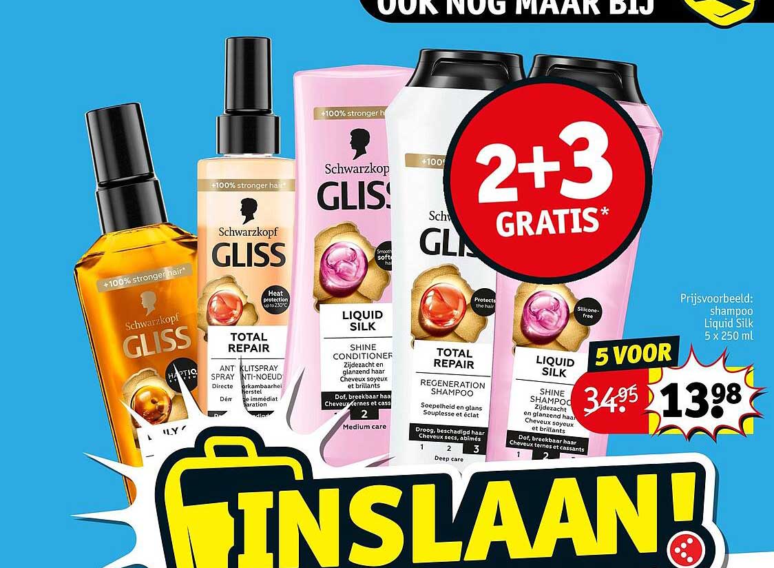 Schwarzkopf Gliss 2+3 GRATIS*