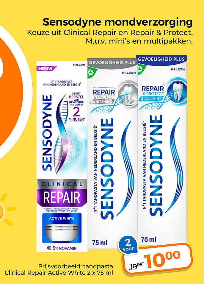 Sensodyne mondverzorging