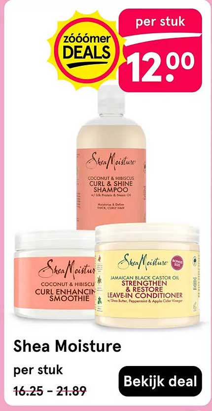 Shea Moisture per stuk