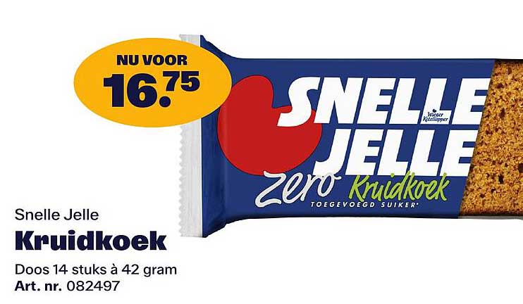 Snelle Jelle Kruidkoek