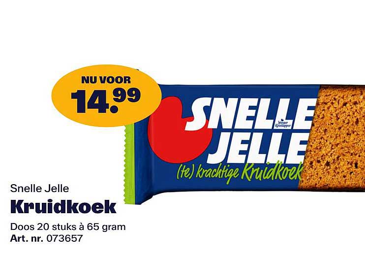Snelle Jelle Kruidkoek