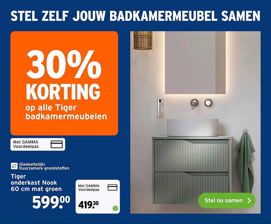 STEL ZELF JOUW BADKAMERMEUBEL SAMEN
