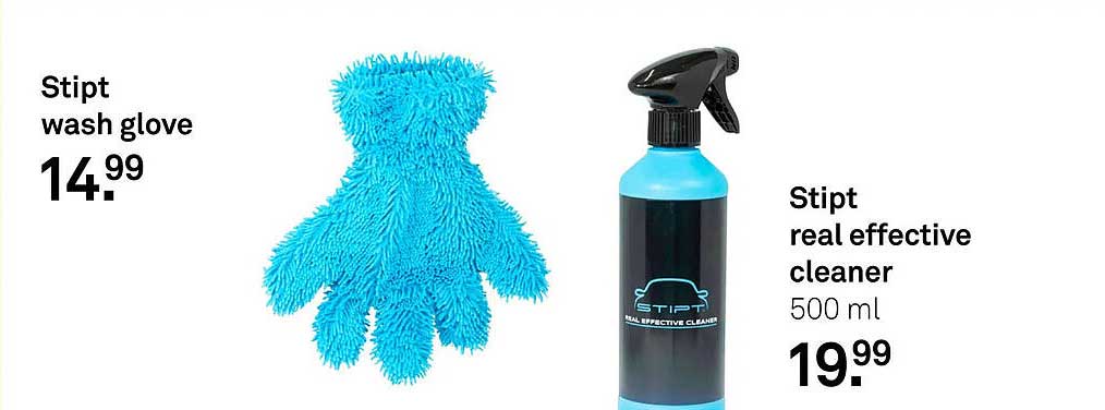 Stipt wash glove
