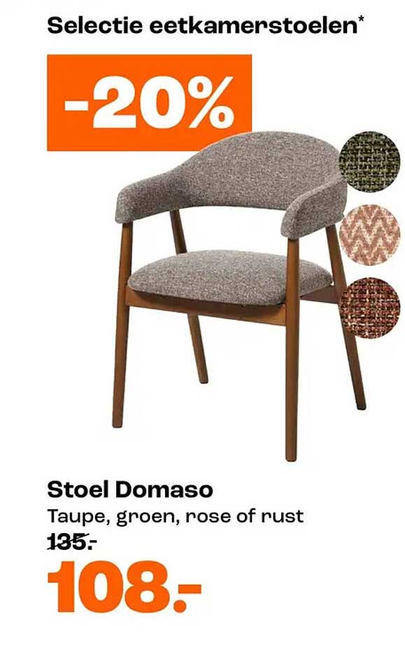 Stoel Domaso -20%
