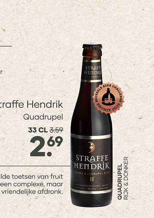 Straffe Hendrik Quadrupel