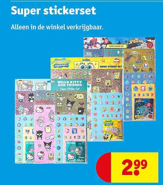 Super stickerset