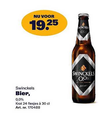 Swinckels Bier, 0,0%