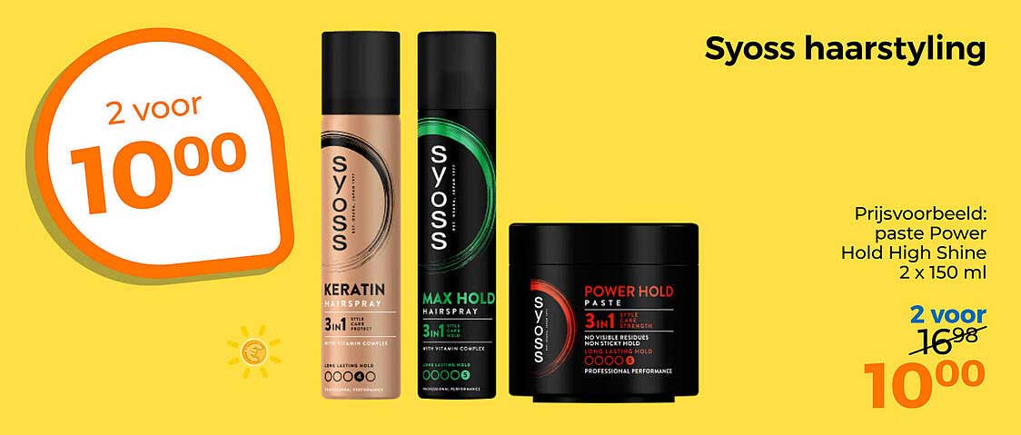 Syoss hairstyling