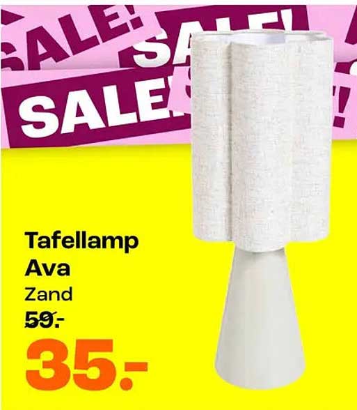 Tafellamp Ava Zand