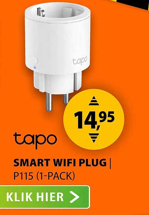 tapo SMART WIFI PLUG | P115 (1-PACK)