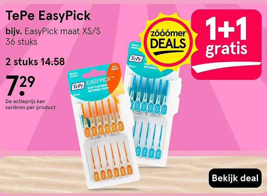 TePe EasyPick 1+1 gratis