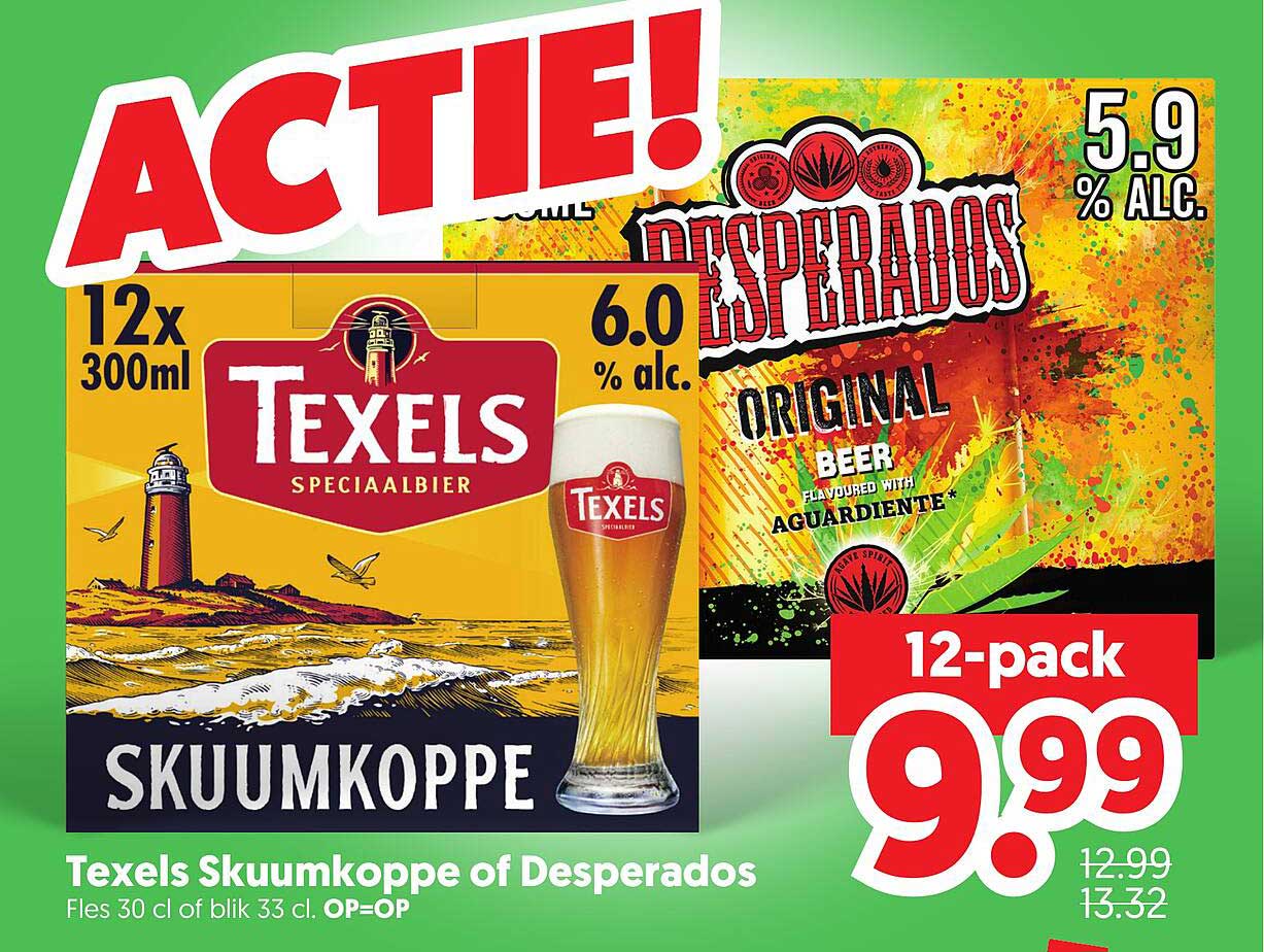 Texels Skuumkoppe of Desperados 12-pack