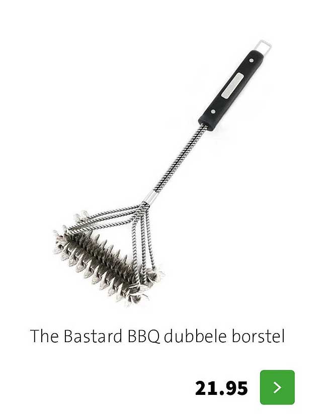 The Bastard BBQ dubbele borstel