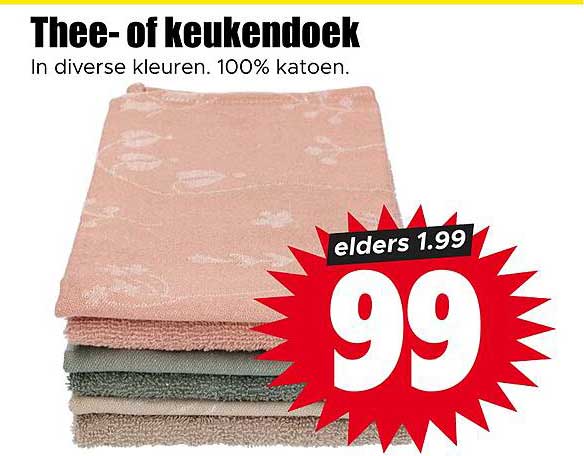 Thee- of keukendoek