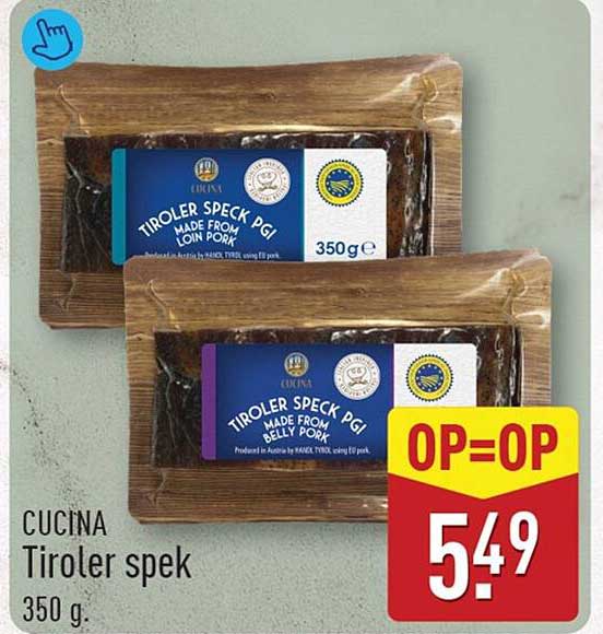 Tiroler spek 350 g OP=OP