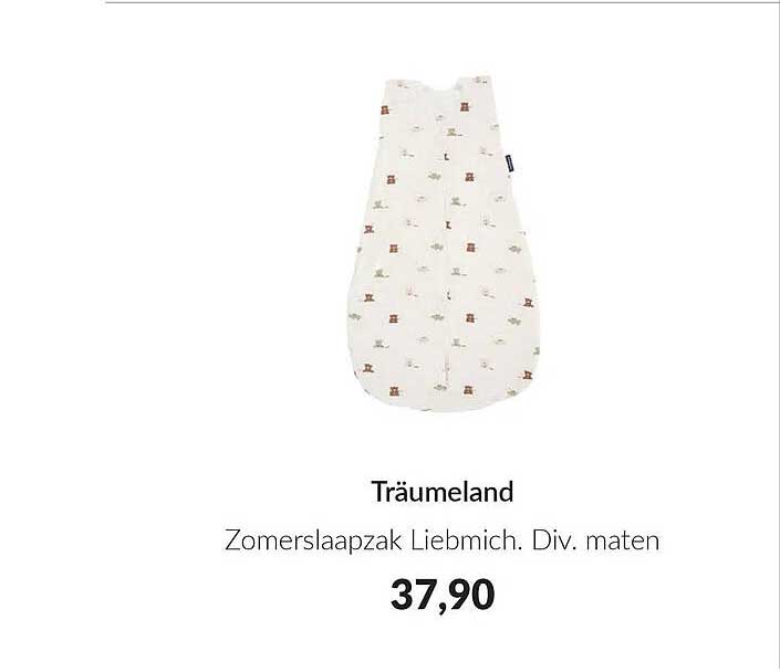 Träumeland Zomerslaapzak Liebmich. Div. maten