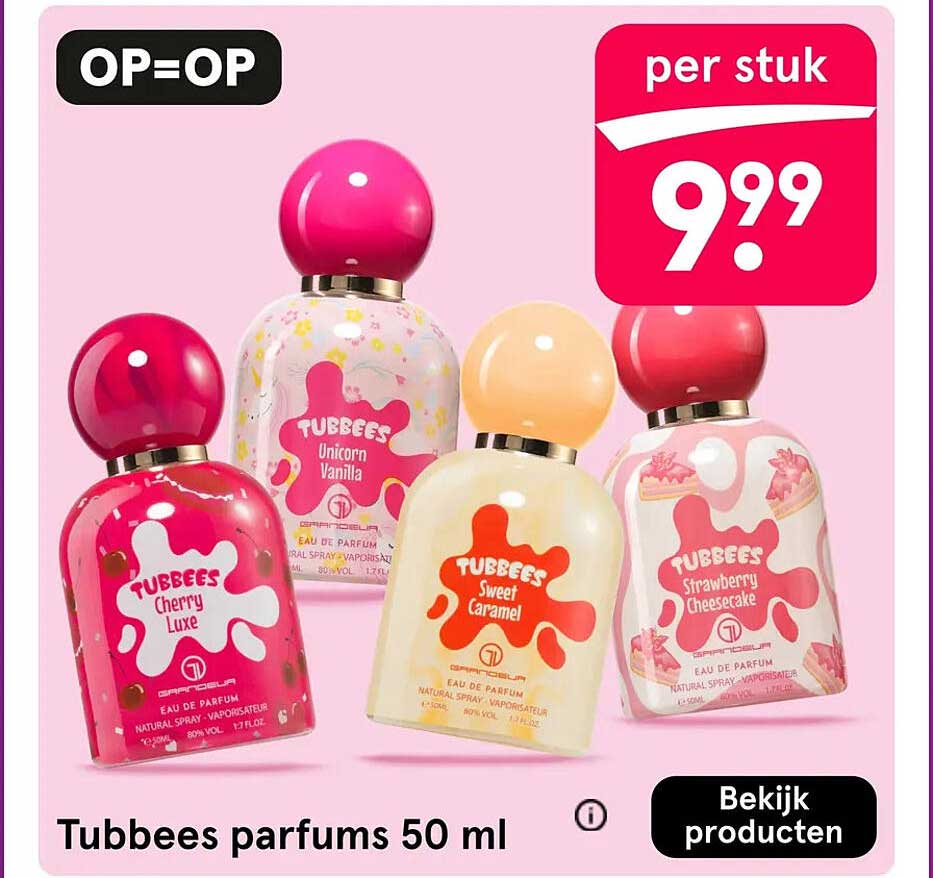 Tubbees parfums 50 ml