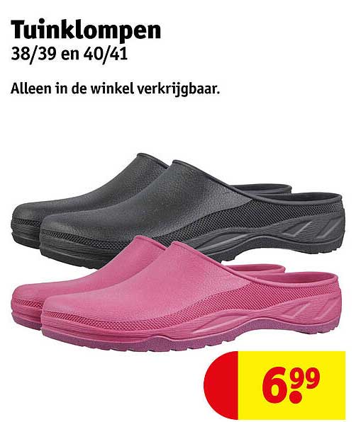 Tuinklompen 38/39 en 40/41