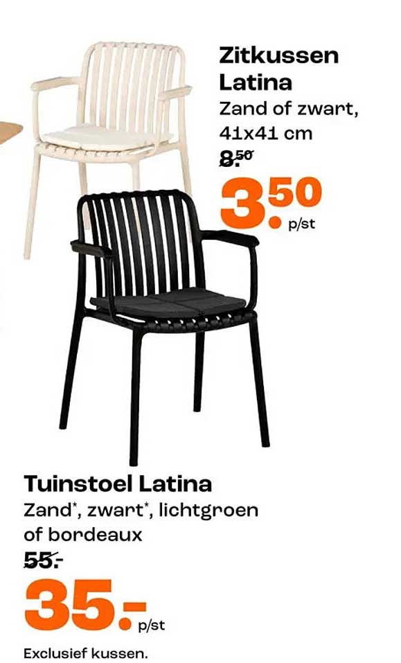 Tuinstoel Latina