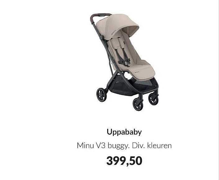 Uppababy Minu V3 buggy. Div. kleuren