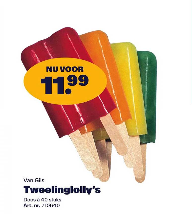 Van Gils Tweelinglolly's
