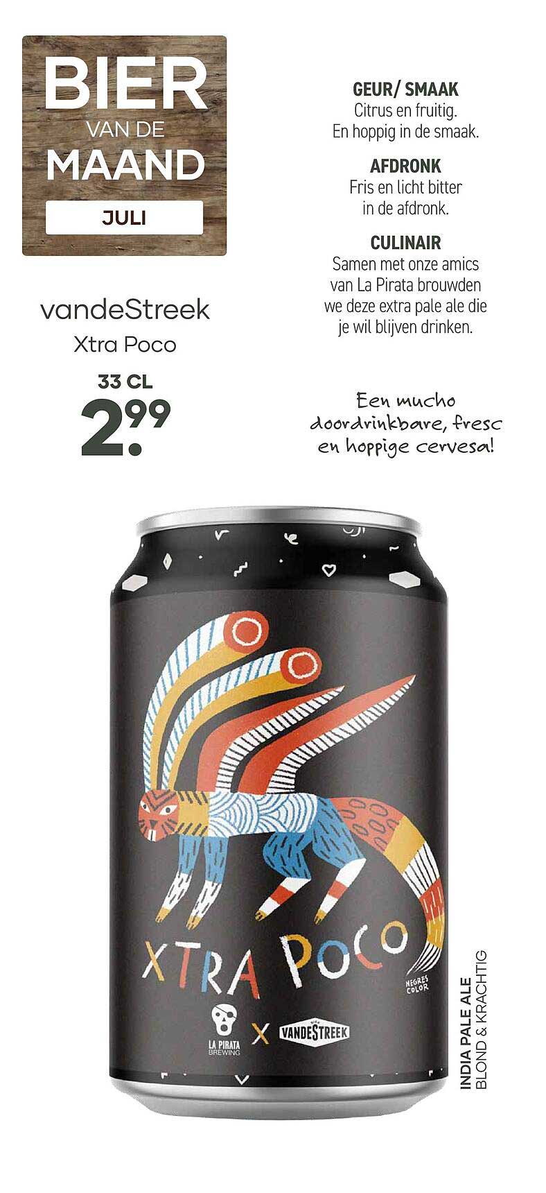 vandeStreek Xtra Poco 33 cl