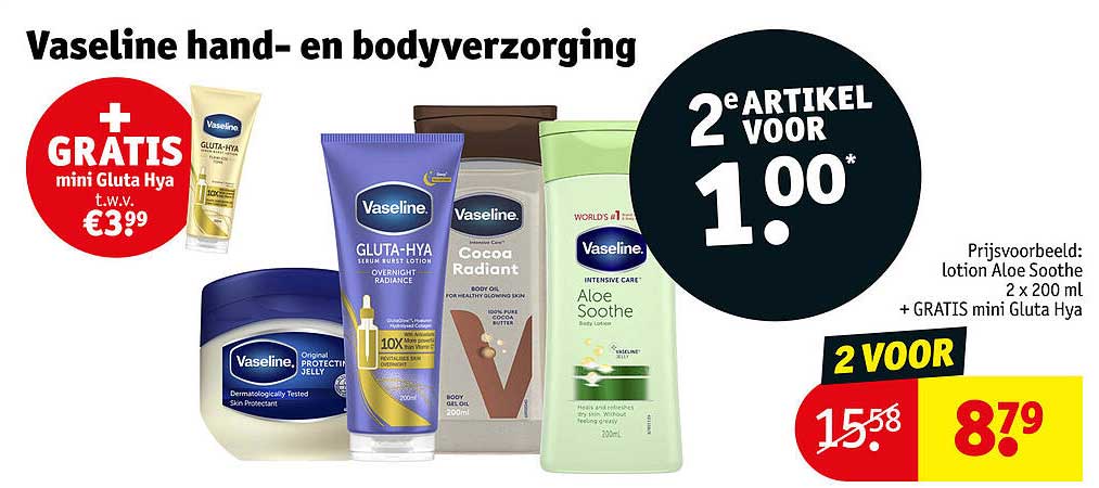 Vaseline hand- en bodyverzorging