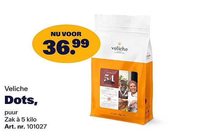 Veliche Dots, puur Zak à 5 kilo