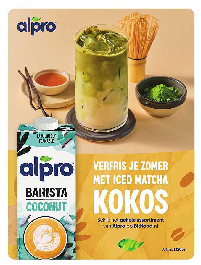 VERFRIS JE ZOMER MET ICED MATCHA KOKOS