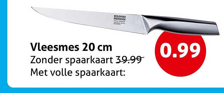 Vleesmes 20 cm