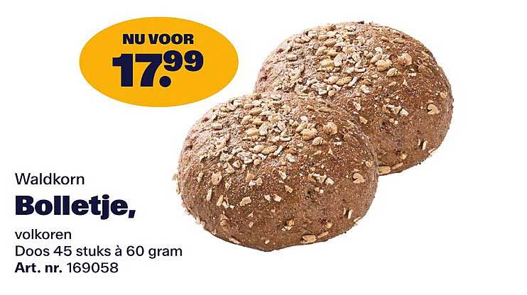 Waldkorn Bolletje, volkoren