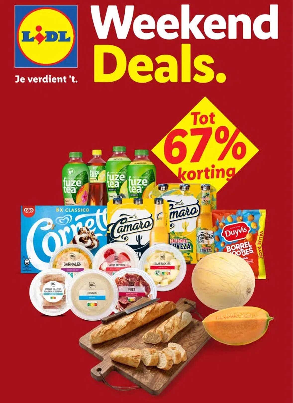 Weekend Deals. Tot 67% korting