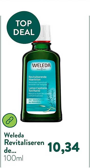 Weleda Revitaliserende Haarlotion 100ml TOP DEAL